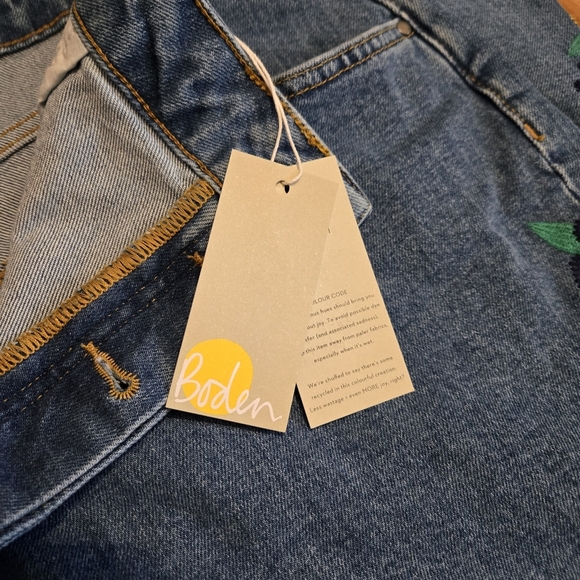 Boden Pink and Yellow Straight Leg Pants - Picture 8 of 15